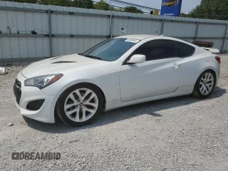 2013 Hyundai Genesis Coupe 2.0T with VIN KMHHT6KD9DU109502, listed as a Copart auction lot 65633444 with 98,387 mi miles and Salvage title. Bid and sale history available at DreamBid. Image 1.