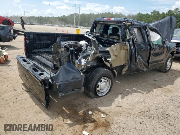 2021 Ford F-150 XL with VIN 1FTEX1CP7MKD79623, listed as a Copart auction lot 88546015 with 136,430 mi miles and Salvage title. Bid and sale history available at DreamBid. Image 3.