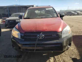 2008 Toyota RAV4 with VIN JTMZK33V886010343, listed as a Copart auction lot 87068124 with 225,711 mi miles and Salvage Title. Bid and sale history available at carsss.com. Image 5.