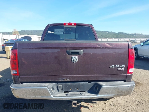 2005 Dodge 1500 SLT with VIN 1D7HU18D75S108492, listed as a IAAI auction lot 42030624 with 213,834 mi miles. Bid and sale history available at carsss.com. Image 16.