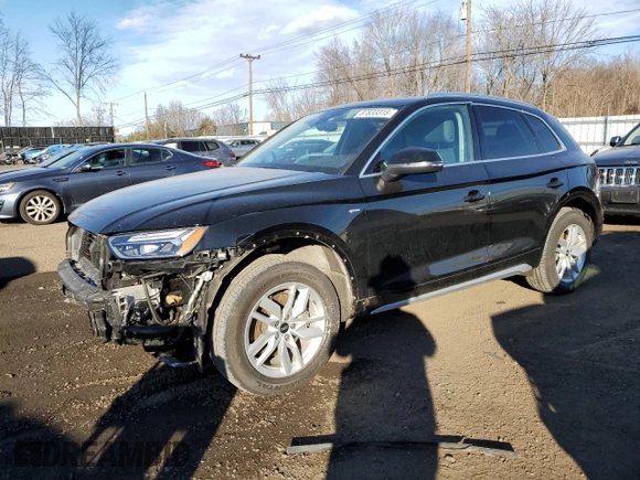 2022 Audi Q5 S line Premium with VIN WA1GAAFY8N2033347, listed as a Copart auction lot 87833315 with 32,309 mi miles and Salvage Title. Bid and sale history available at carsss.com. Image 1.