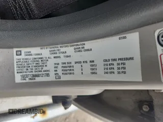 2006 Chevrolet Colorado 2LT z VIN 1GCDT136668121785, wystawiony jako Copart lot #59134335 z przebiegiem 150 275 mil mil oraz Czysty tytuł • Clean title. Historia ofert i sprzedaży dostępna na DreamBid. Obrazek 12.