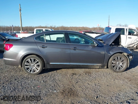 2015 Kia Cadenza Premium with VIN KNALN4D73F5194464, listed as a IAAI auction lot 41036049 with 164,907 mi miles. Bid and sale history available at carsss.com. Image 12.