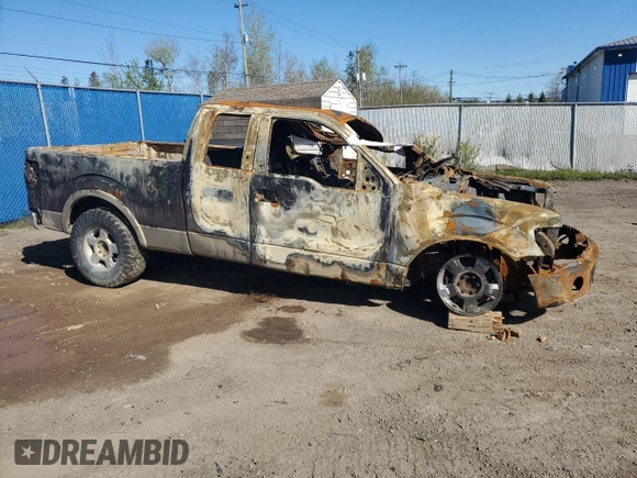 2010 Ford F-150 XL with VIN 1FTFX1EV7AFB02510, listed as a Copart auction lot 56640255 with Not provided miles and Non repairable. Bid and sale history available at DreamBid. Image 4.