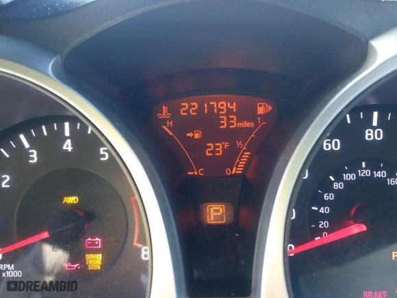 2013 Nissan Juke S with VIN JN8AF5MV7DT222646, listed as a IAAI auction lot 41713311 with 221,794 mi miles. Bid and sale history available at carsss.com. Image 7.