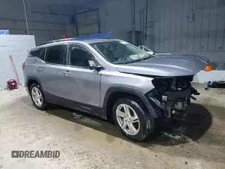 2018 GMC Terrain SLE with VIN 3GKALTEX0JL144790, listed as a Copart auction lot 84878584 with 0 mi miles and Salvage Title. Bid and sale history available at carsss.com. Image 15.