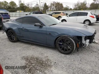 2024 Ford Mustang Dark Horse with VIN 1FA6P8R07R5501707, listed as a Copart auction lot 74508754 with 2,569 mi miles and Salvage Title. Bid and sale history available at carsss.com. Image 4.