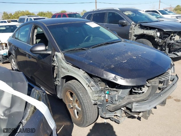 2014 Chevrolet Cruze 1LT with VIN 1G1PC5SB6E7134651, listed as a IAAI auction lot 41764403 with 177,122 mi miles. Bid and sale history available at carsss.com. Image 1.
