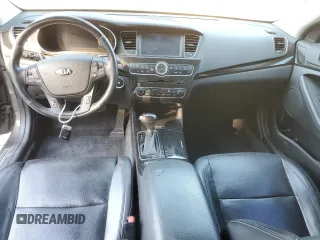2014 Kia Cadenza Premium with VIN KNALN4D72E5127689, listed as a Copart auction lot 78322854 with 0 mi miles and Salvage Title. Bid and sale history available at carsss.com. Image 8.