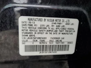 2014 Infiniti Q50 Premium with VIN JN1BV7AP1EM674093, listed as a Copart auction lot 45062485 with 116,228 mi miles and Salvage Title. Bid and sale history available at carsss.com. Image 12.