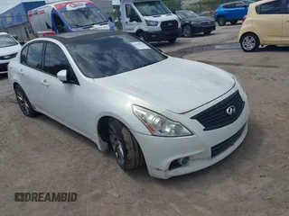 2013 Infiniti G37 Sedan Journey with VIN JN1CV6AP7DM304618, listed as a IAAI auction lot 42189023 with 89,980 mi miles. Bid and sale history available at carsss.com. Image 1.
