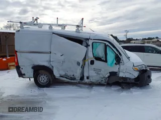 2023 Ram ProMaster Cargo with VIN 3C6LRVNG1PE548538, listed as a IAAI auction lot 41082571 with 21,357 mi miles and . Bid and sale history available at DreamBid. Image 12.