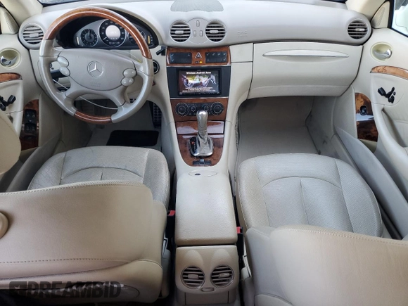 2005 Mercedes-Benz CLK 320 with VIN WDBTK65JX5F144573, listed as a Copart auction lot 82490314 with 164,811 mi miles and Clean Title. Bid and sale history available at DreamBid. Image 8.