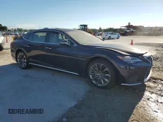 2021 Lexus LS with VIN JTHD51FFXM5014872, listed as a Copart auction lot 74589874 with 20,701 mi miles and Non Repairable. Bid and sale history available at carsss.com. Image 4.