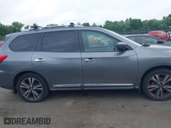 2018 Nissan Pathfinder SL with VIN 5N1DR2MM5JC607491, listed as a IAAI auction lot 42738760 with 108,892 mi miles and . Bid and sale history available at DreamBid. Image 13.