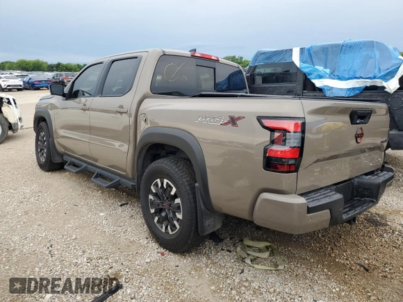 2024 Nissan Frontier SL with VIN 1N6ED1EJ4RN657334, listed as a Copart auction lot 55169675 with 5,706 mi miles and Salvage title. Bid and sale history available at DreamBid. Image 2.