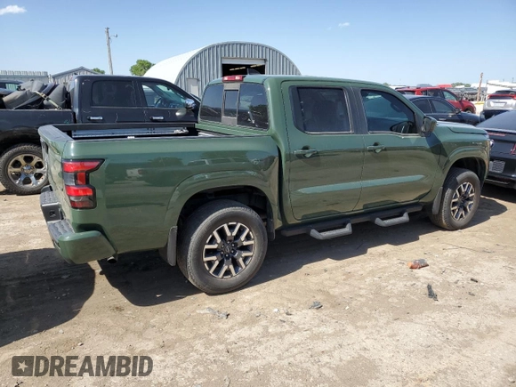 2022 Nissan Frontier SV z VIN 1N6ED1EJ9NN613176, wystawiony jako Copart lot #57520715 z przebiegiem 33 102 mil mil oraz Szkoda całkowita • Salvage title. Historia ofert i sprzedaży dostępna na DreamBid. Obrazek 3.
