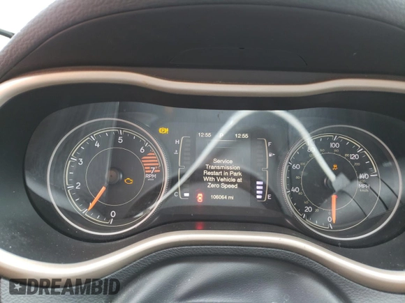2018 Jeep Cherokee Latitude Tech Connect с VIN 1C4PJLCB2JD615363, выставлен на аукционе Copart как лот 54364595 с пробегом 106 064 миль миль и Списание • Salvage title. История ставок и продаж доступна на DreamBid. Изображение 9.