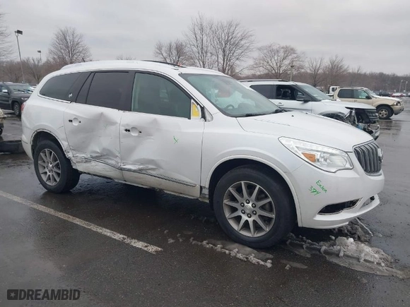 2017 Buick Enclave Leather with VIN 5GAKVBKD0HJ105022, listed as a IAAI auction lot 41542583 with 97,580 mi miles. Bid and sale history available at carsss.com. Image 6.