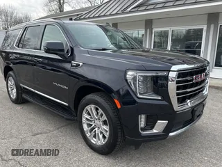 2021 GMC Yukon SLT with VIN 1GKS2BKD8MR141998, listed as a Copart auction lot 89298875 with 150,417 mi miles and Clean Title. Bid and sale history available at carsss.com. Image 1.