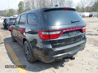 2016 Dodge Durango R/T with VIN 1C4SDHCT0GC475240, listed as a IAAI auction lot 41791441 with 180,773 mi miles and . Bid and sale history available at DreamBid. Image 3.