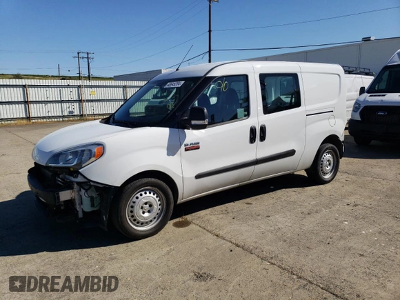 2022 Ram ProMaster City Cargo Tradesman with VIN ZFBHRFAB2N6W69969, listed as a Copart auction lot 48649204 with 46,135 mi miles and . Bid and sale history available at DreamBid. Image 1.