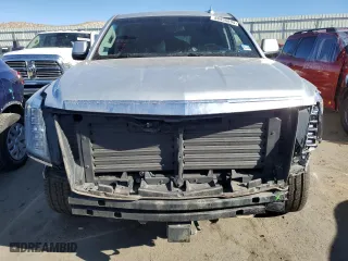 2018 Cadillac Escalade Premium Luxury with VIN 1GYS4CKJ0JR160293, listed as a Copart auction lot 88935895 with 99,035 mi miles and Salvage Title. Bid and sale history available at carsss.com. Image 5.