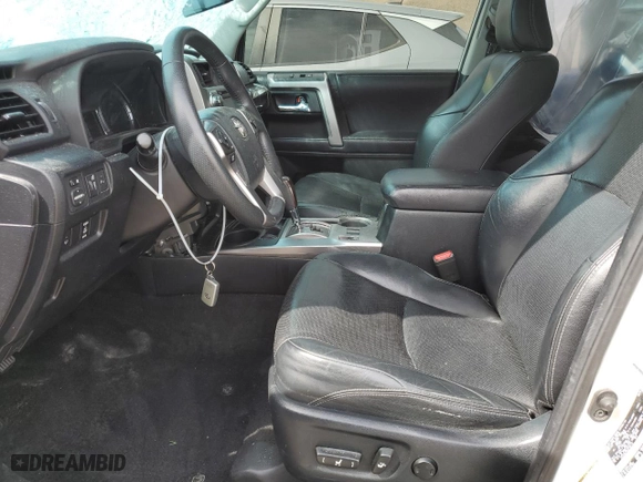 2018 Toyota 4Runner SR5 with VIN JTEZU5JR6J5186133, listed as a Copart auction lot 50382225 with 166,115 mi miles and Salvage Title. Bid and sale history available at carsss.com. Image 7.