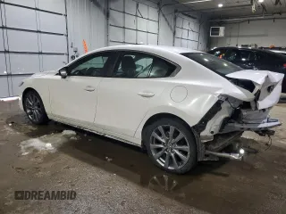 2023 Mazda 3 S Preferred with VIN 3MZBPACM7PM366356, listed as a Copart auction lot 46343355 with 14,734 mi miles and Salvage Title. Bid and sale history available at DreamBid. Image 2.