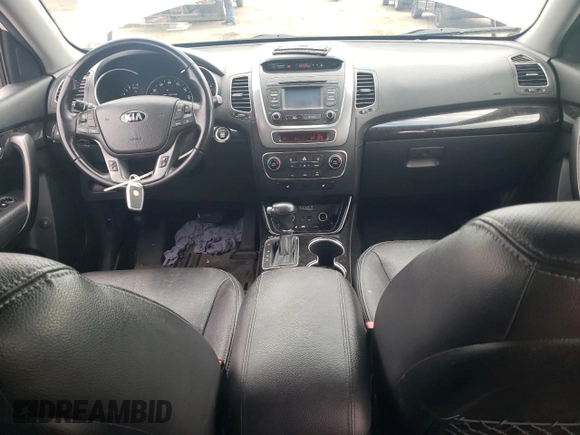 2014 Kia Sorento LX with VIN 5XYKTCA6XEG445254, listed as a Copart auction lot 53290205 with 132,443 mi miles and Salvage Title. Bid and sale history available at carsss.com. Image 8.