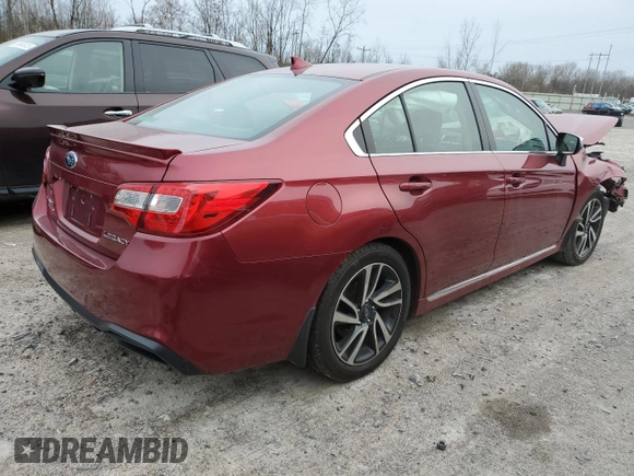 2019 Subaru Legacy Sport with VIN 4S3BNAS65K3008257, listed as a Copart auction lot 77059303 with 65,563 mi miles. Bid and sale history available at carsss.com. Image 3.