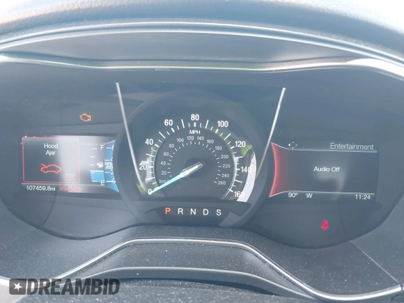 2018 Ford Fusion Titanium with VIN 3FA6P0D98JR134230, listed as a IAAI auction lot 42567084 with 107,459 mi miles and . Bid and sale history available at DreamBid. Image 7.