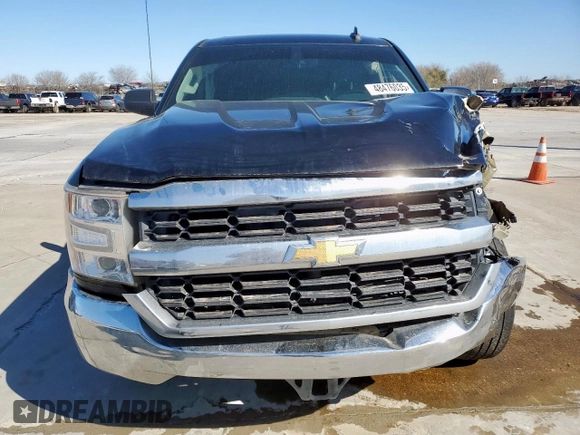 2019 Chevrolet Silverado 1500 LT with VIN 2GCRCPEC9K1158922, listed as a Copart auction lot 48476035 with 125,760 mi miles and Salvage Title. Bid and sale history available at DreamBid. Image 5.