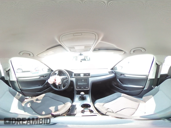 2012 Volkswagen Passat S with VIN 1VWAP7A39CC006994, listed as a Copart auction lot 59268465 with 180,500 mi miles and Salvage title. Bid and sale history available at DreamBid. Image 14.