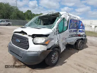 2018 Ford Transit Cargo with VIN 1FTYE1YG7JKA19193, listed as a IAAI auction lot 42155139 with Not Provided miles. Bid and sale history available at carsss.com. Image 6.