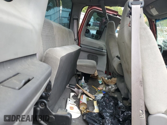 2001 Ford F-250 XL with VIN 1FTNX21F51EA21401, listed as a Copart auction lot 71724304 with Not Provided miles and Salvage Title. Bid and sale history available at DreamBid. Image 10.
