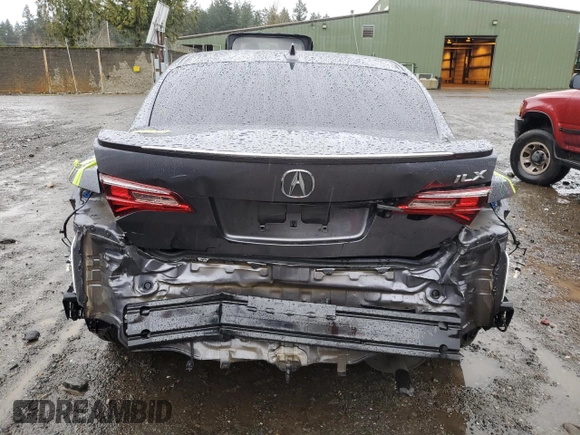 2017 Acura ILX w/Premium/A-SPEC Pkg with VIN 19UDE2F8XHA009582, listed as a Copart auction lot 85541084 with 65,836 mi miles and Salvage Title. Bid and sale history available at carsss.com. Image 6.