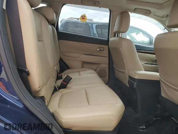 2015 Mitsubishi Outlander SE with VIN JA4AZ3A39FZ005622, listed as a Copart auction lot 55996605 with 121,285 mi miles and Salvage title. Bid and sale history available at DreamBid. Image 11.