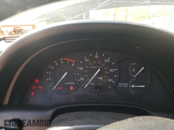 1997 Toyota Celica GT z VIN JT5FG02T2V0044842, wystawiony jako Copart lot #54335965 z przebiegiem 203 152 mil mil oraz Szkoda całkowita • Salvage title. Historia ofert i sprzedaży dostępna na DreamBid. Obrazek 9.