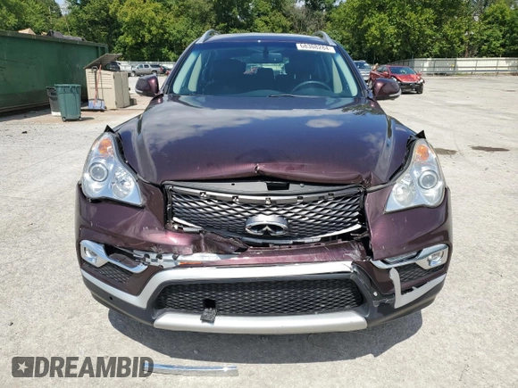 2016 Infiniti QX50 with VIN JN1BJ0RR8GM266993, listed as a Copart auction lot 68308284 with 144,003 mi miles and Salvage Title. Bid and sale history available at carsss.com. Image 5.
