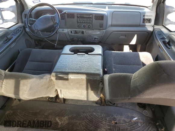 2002 Ford F-250 XL with VIN 1FTNW21F92EC56758, listed as a Copart auction lot 56746595 with 340,715 mi miles and Clean title. Bid and sale history available at DreamBid. Image 8.