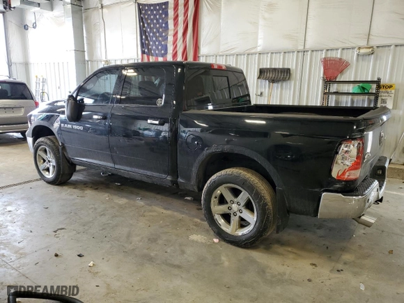 2012 Ram 1500 Outdoorsman with VIN 1C6RD7LT8CS162940, listed as a Copart auction lot 46102485 with 205,554 mi miles and Salvage Title. Bid and sale history available at carsss.com. Image 2.