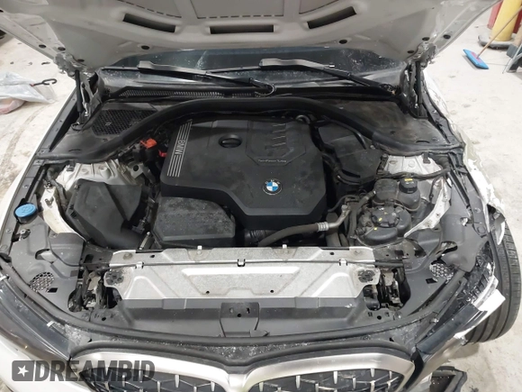2019 BMW 3 Series 330i xDrive with VIN WBA5R7C55KAJ83482, listed as a IAAI auction lot 41565321 with 126,536 mi miles. Bid and sale history available at carsss.com. Image 10.
