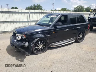 2008 Land Rover Range Rover Sport HSE with VIN SALSK25428A181840, listed as a Copart auction lot 64429055 with Not provided miles and Salvage title. Bid and sale history available at DreamBid. Image 1.