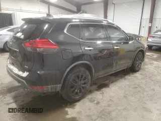 2017 Nissan Rogue S with VIN KNMAT2MV8HP562308, listed as a Copart auction lot 44606945 with Not Provided miles and Salvage Title. Bid and sale history available at carsss.com. Image 3.