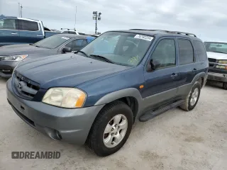 2001 Mazda Tribute LX with VIN 4F2YU09151KM49909, listed as a Copart auction lot 76792224 with Not Provided miles and Salvage Title. Bid and sale history available at carsss.com. Image 1.