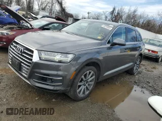 2019 Audi Q7 Premium Plus with VIN WA1LAAF74KD003705, listed as a Copart auction lot 44316465 with 138,165 mi miles and Clean Title. Bid and sale history available at carsss.com. Image 1.