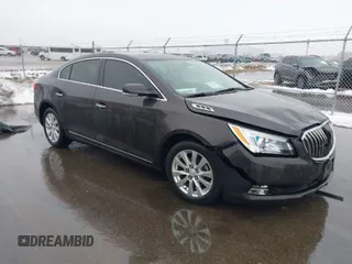 2014 Buick LaCrosse Leather with VIN 1G4GB5GR2EF147513, listed as a IAAI auction lot 41206856 with 92,900 mi miles and . Bid and sale history available at DreamBid. Image 1.