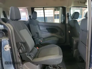 2020 Ford Transit Connect XLT z VIN NM0GE9F27L1445568, wystawiony jako Copart lot #60860625 z przebiegiem 89 558 mil mil oraz Czysty tytuł • Clean title. Historia ofert i sprzedaży dostępna na DreamBid. Obrazek 11.