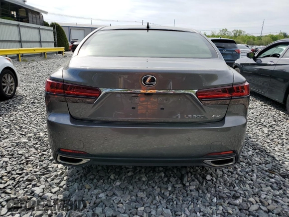 2022 Lexus LS с VIN JTHG5LGF5N5010463, выставлен на аукционе Copart как лот 56754505 с пробегом 31 473 миль миль и Списание • Salvage title. История ставок и продаж доступна на DreamBid. Изображение 6.